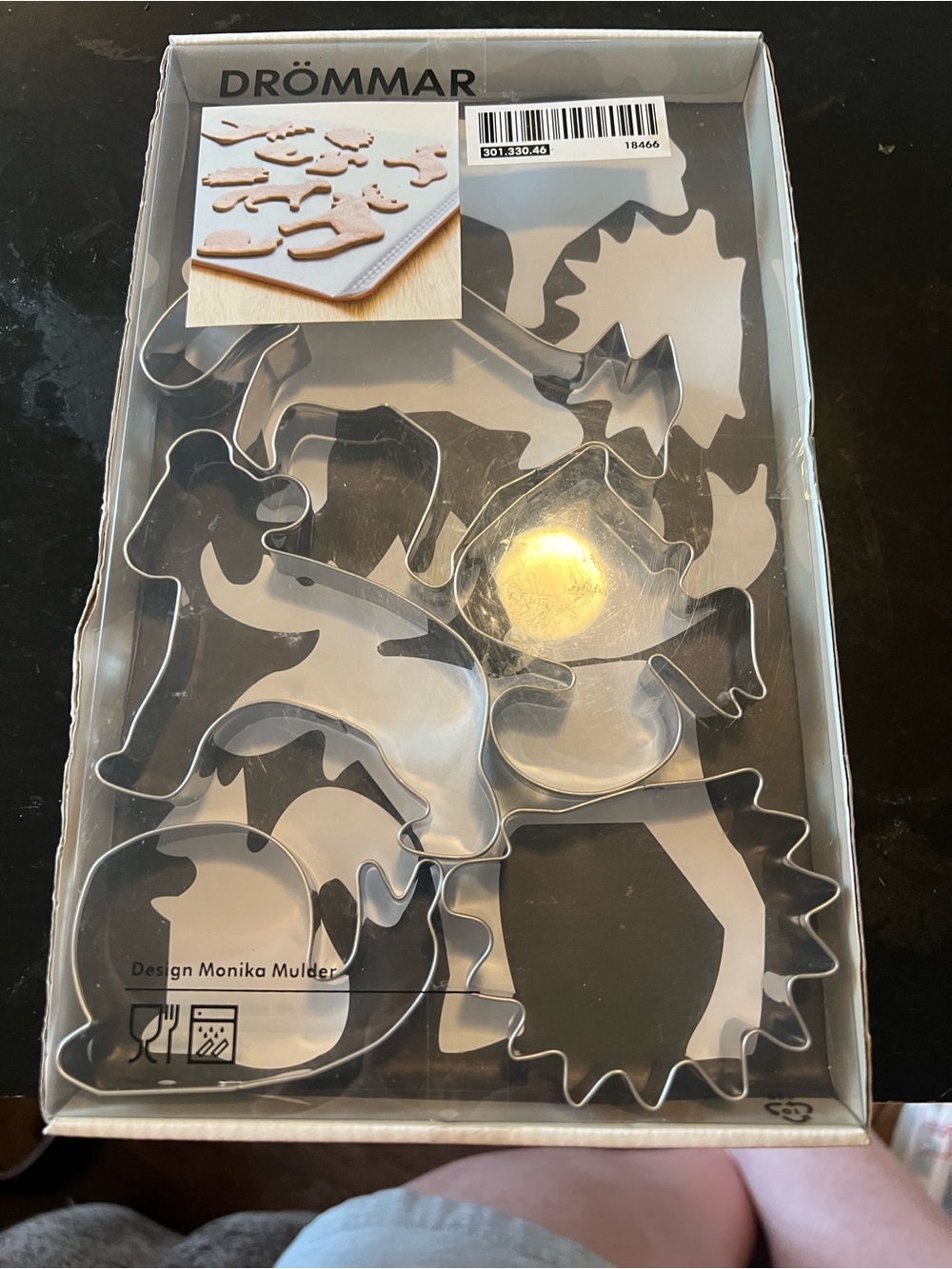 Stainless Steel Animal Cookie Cutter Set - Silver